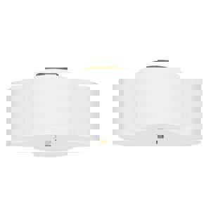 BG 4 60W MED INCAND SEMI FLUSH